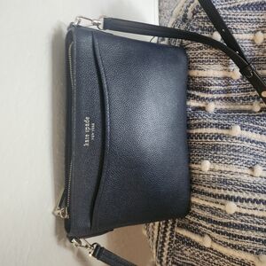Kate Spade Black Leather Crossbody Bag
